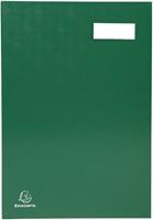 Exacompta handtekenmap voor ft 24 x 35 cm, uit karton overdekt met pvc, 20 indelingen, groen