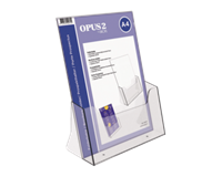 opus2 Folderhouder  A4 transparant