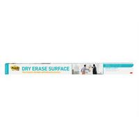 3M Super Sticky Dry Erase whiteboardfolie op rol, ft 1,219 x 1,829 m