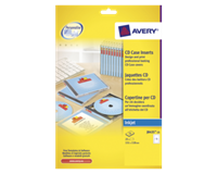 avery Cd inlegkaart  J8435-25 151x118mm 165gr