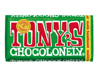 Tony'schocolonely Chocolade  reep 180gr melk hazelnoot