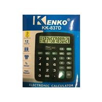 ARO houseware Calculator rekenmachine Kenko 12digit 13x10cm KK837D. werkt op 1xAAA batterij (niet inbegrepen)