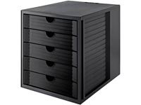 HAN Ladebox SYSTEMBOX KARMA 14508-13 Zwart DIN A4, DIN C4 Aantal lades: 5