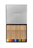Lyra Metal box with 24 REMBRANDT AQUARELL Colouring Pencils asst'd
