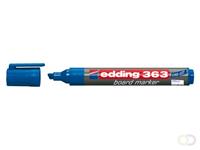 Edding Whiteboard marker 363 1 - 5 mm. blauw (doos 10 stuks)