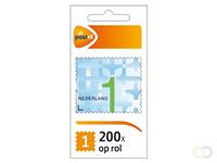 Postzegels Postzegel Nederland Frankeerwaarde 1 (rol 200 stuks)