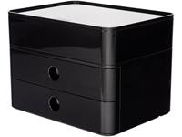 han Ladebox SMART-BOX PLUS ALLISON 1100-13 Zwart, Wit Aantal lades: 2