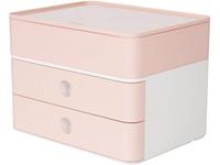 han Ladebox SMART-BOX PLUS ALLISON 1100-86 Roze, Wit Aantal lades: 2