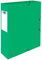 Elba elastobox Oxford Top File+ rug van 6 cm, groen