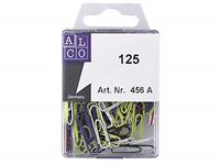 Alco paperclips  26mm hoekig assorti kleuren 125 stuks in doos