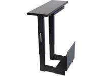 LINDY 40284 PC-houder Onder tafel Zwart Belastbaar tot: 30 kg