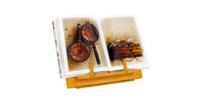 QUVIO Kookboekstandaard / Boekenstandaard / Tabletstandaard - Hout