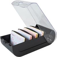 Exacompta systeemkaartenbak Bunnybox, ft A8, zwart