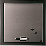 Bi-Office Magnetisch Whiteboard Zwart 22 mm frame 45 x 45 cm,