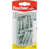 Fischer 52118 fischer pluggen S Nylon 8 mm 20 stuks