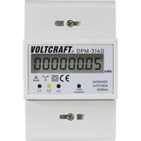 Voltcraft kWh-meter 3-fasen Digitaal 100 A Conform MID: Nee
