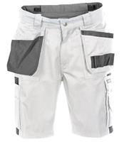 Dassy shorts monza wit-grijs 42