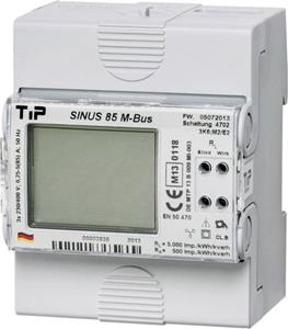 TIP SINUS 85 M-BUS kWh-meter 3-fasen Digitaal Conform MID: Ja