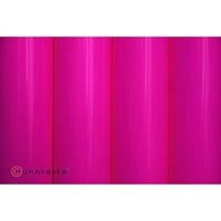 Strijkfolie Oracover 21-014-002 (l x b) 2000 mm x 600 mm Neon-roze (fluorescerend)