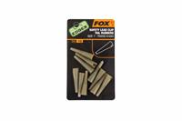 Fox Edges Slik Lead Clip Tail Rubbers - Khaki - Maat 10