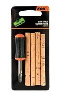 Fox Edges Nut Drill and Cork Sticks - 6mm - 4 stuks