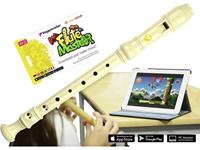 Voggenreiter Flute Master (App) mit Blockflöte aus Kunststoff (barocke Griffweise)