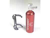 Absima Aluminum Nitrous Oxide Pressure Bottle Dummy - Rood
