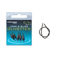 Drennan Olivettes Lock & Slide - Lood - 0.7g