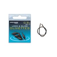 Drennan Olivettes Lock & Slide - Lood - 0.9g