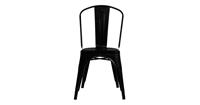 QUVIO Metalen stoel - Luciano - QUV8045-BLACK