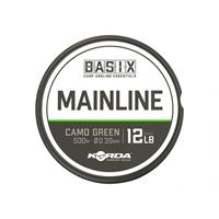 Korda Basix Mainline - Nylon Vislijn - 12lb - 0.35mm - 500m