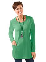 Your look for less! Lang shirt, groen