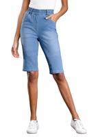 Your Look... for less! Dames Jeansbermuda blue-bleached Größe