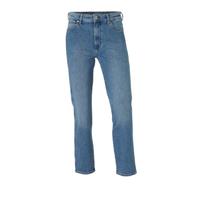 Wrangler high waist loose fit jeans blauw