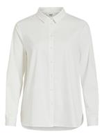 OBJECT Loose Fit Overhemd Dames White