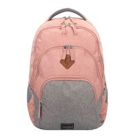 Travelite Basics Backpack Melange rose/grey backpack