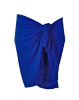 Beco rok pareo dames 165 x 56 cm polyester blauw