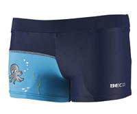 Beco zwemboxer jongens polyamide/elastaan donkerblauw 