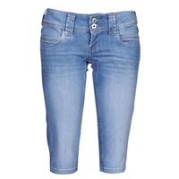 Pepe Jeans Regular fit capri-jeans van katoenmix, model 'Venus'