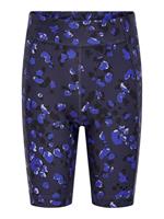 Only Printed Training Shorts Dames Blauw
