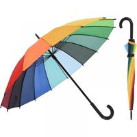 Massamarkt Paraplu regenboog 98cm