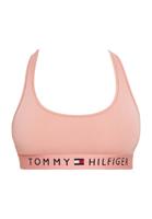 tommyhilfiger Tommy Hilfiger - Originals - Bralette met logoband in roze-bruin