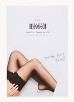 Wolford Satin Touch stay-ups in 20 denier