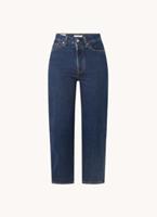 Levi's Ribcage high waist straight fit cropped jeans in lyocellblend