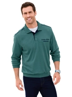 Catamaran Heren Sweatshirt smaragdgroen Größe