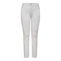 ONLY CARMAKOMA high waist slim fit jeans CARLAOLA wit