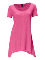 Lang shirt in pink van Linea Tesini