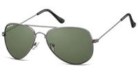 Montana Collection By SBG zonnebril unisex Aviator zilver (MP94C)