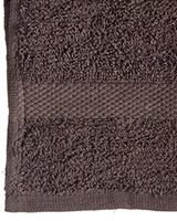 Berilo handdoek 30 x 50 cm katoen grijs