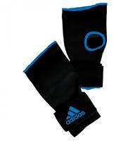 Adidas Gevoerde Binnenhandschoen met Bandage - Zwart/Blauw - S